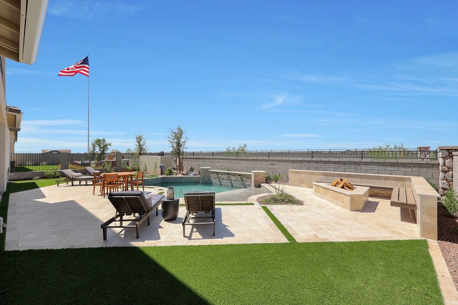 Representative exterior details of a home built from the Sage by Mattamy Homes in Empire Pointe, Queen Creek (Image 30).