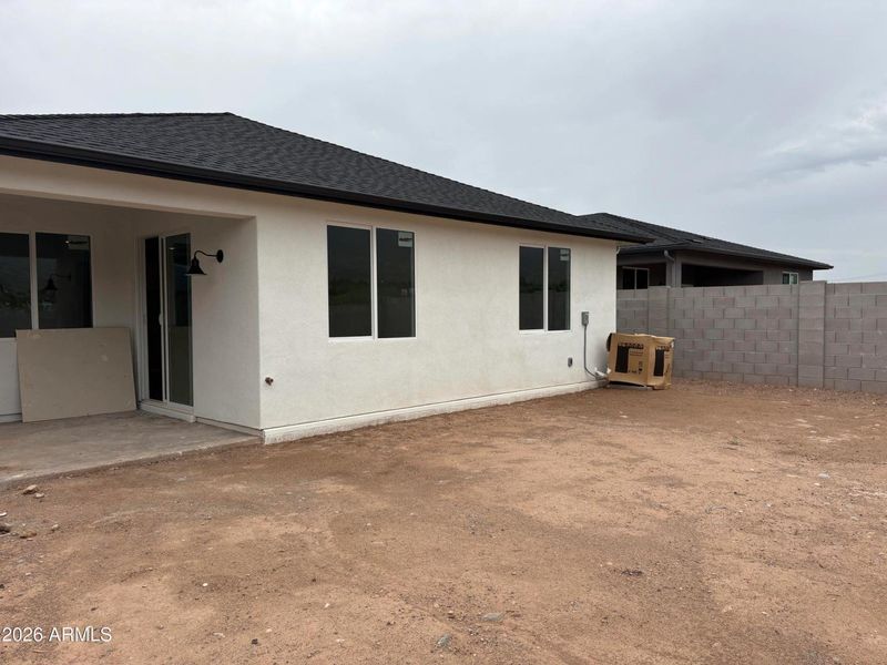 Exterior details and patio area of a home in Vineyards at Cottonwood, Cottonwood (Image 3).