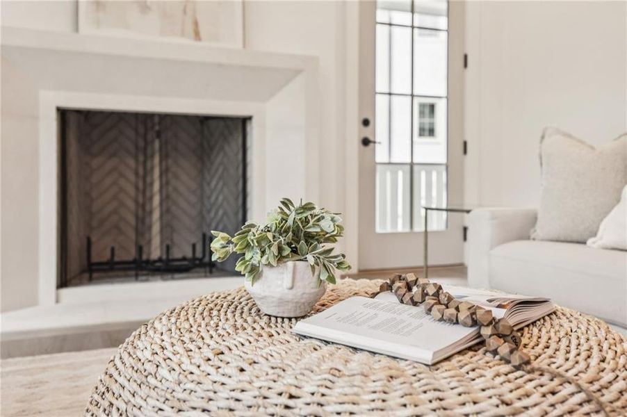 Close-up of interior finishes inside a home in , Roswell (Image 22). Close-up of interior finishes inside a home in , Roswell (Image 22).