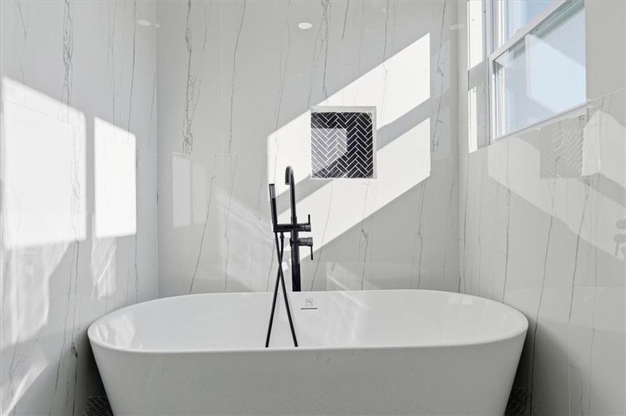 Furnished interior view inside a new home in , Atlanta (Image 8).