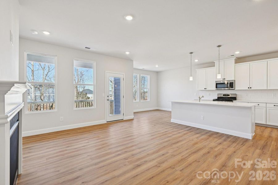 Spacious, unfurnished interior of a new home in , Cramerton (Image 14).