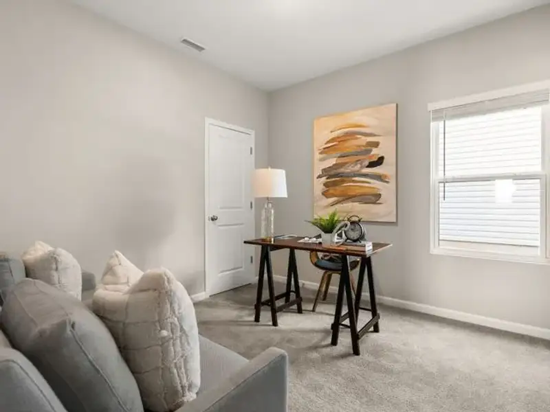 Representative furnished interior of a home built from the Canterbury by True Homes in The Retreat at Reedy Fork Ranch, Greensboro (Image 27).