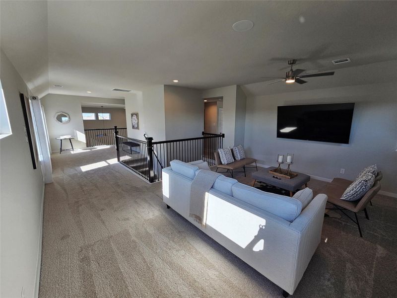 Furnished interior view inside a new home in Sunterra, Katy (Image 5). Furnished interior view inside a new home in Sunterra, Katy (Image 5).