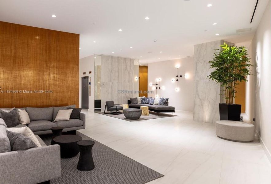 Furnished interior view inside a new home in , Sunny Isles Beach (Image 6).