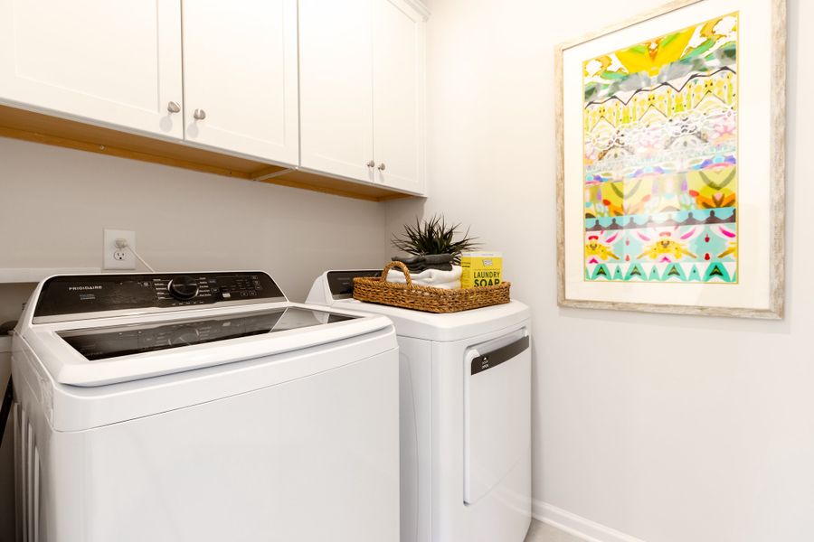Furnished interior view inside a new home in Trellis Park, Hampton (Image 13).