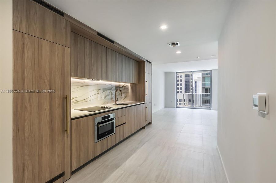 Furnished interior view inside a new home in , Miami (Image 13).