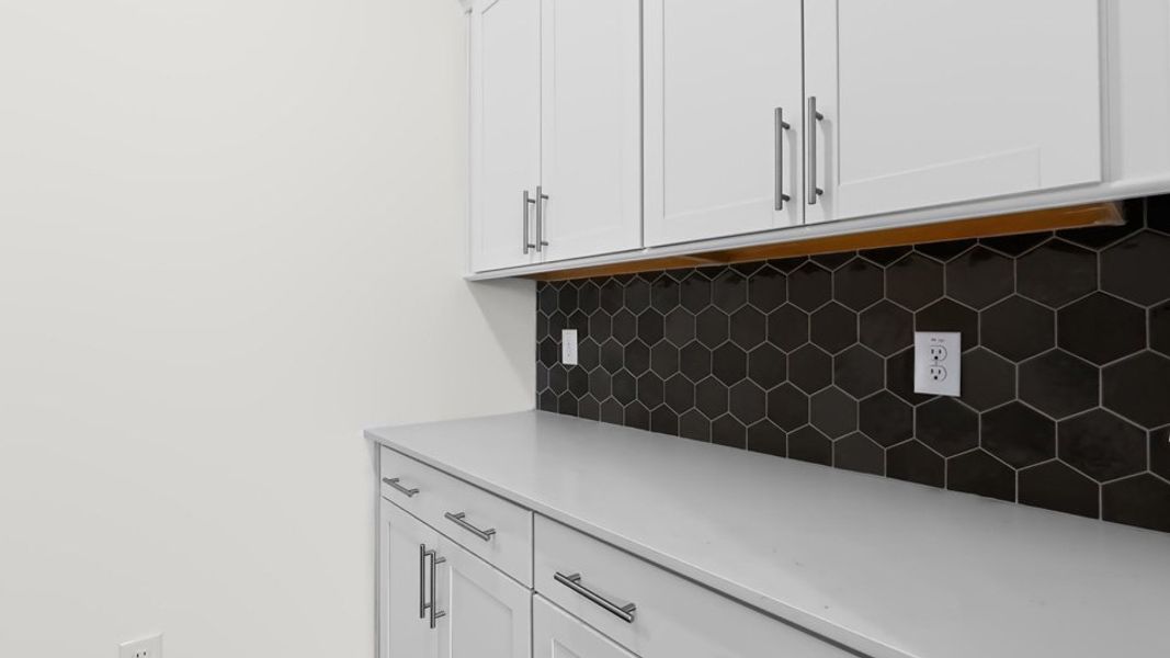 Close-up of interior finishes inside a home in The Grove at Winston Pointe, Clayton (Image 9).