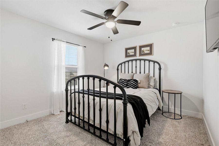 Furnished interior view inside a new home in Sunfield, Buda (Image 25).