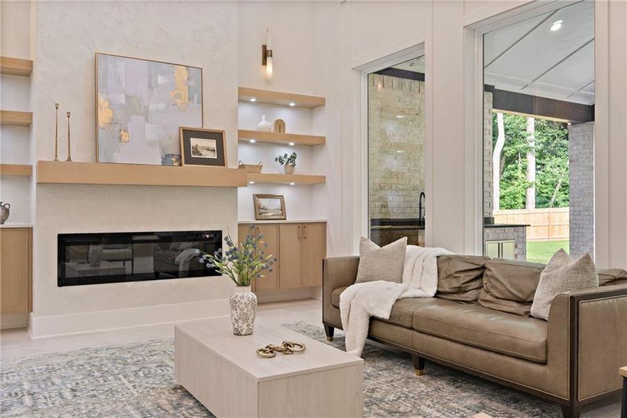 Furnished interior view inside a new home in , Grayson (Image 49). Furnished interior view inside a new home in , Grayson (Image 49).