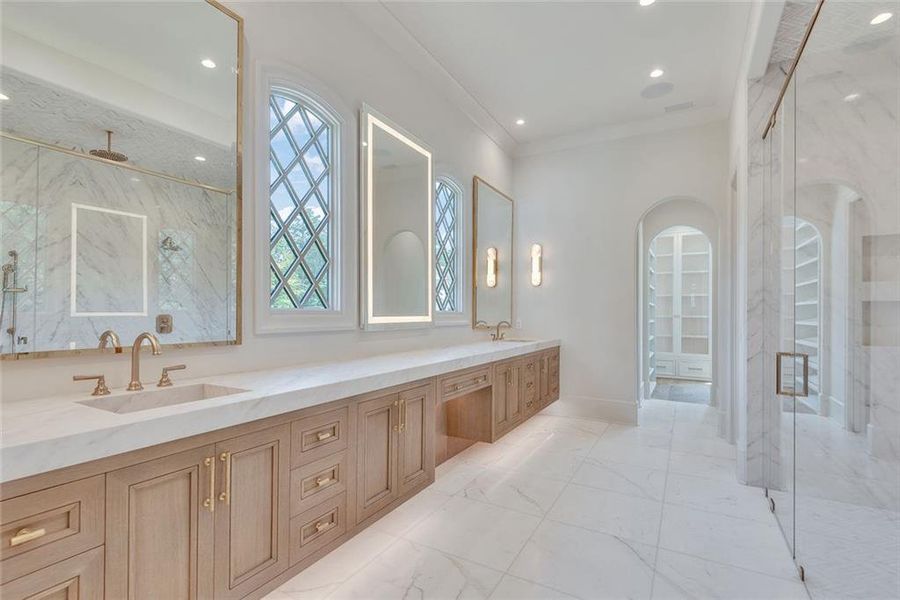 Furnished interior view inside a new home in , Alpharetta (Image 16).