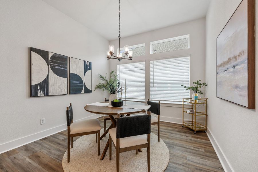 Furnished interior view inside a new home in , Georgetown (Image 19).