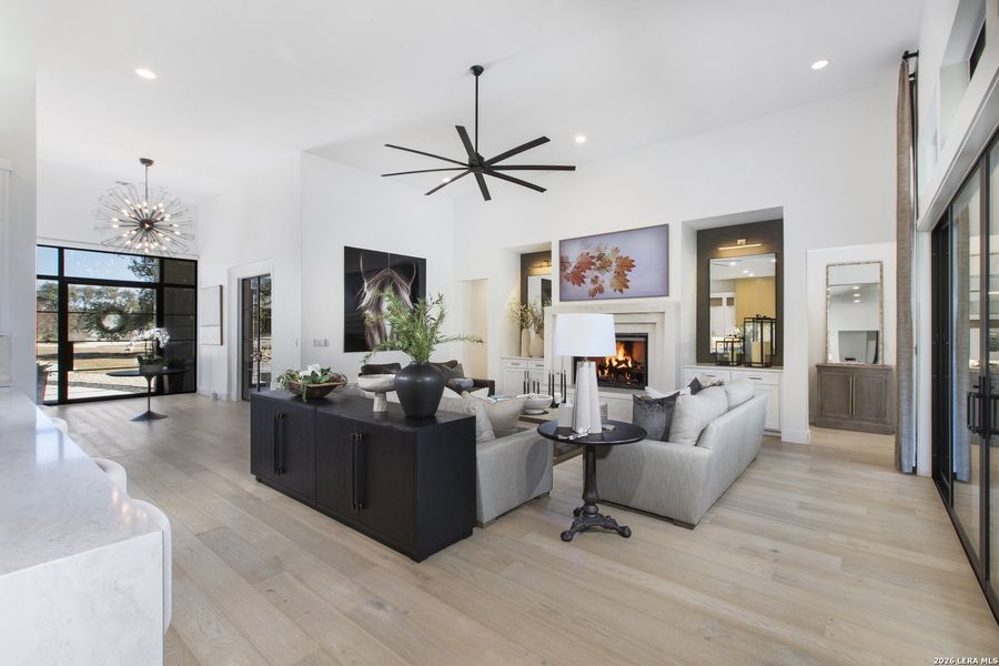 Furnished interior view inside a new home in , Fair Oaks Ranch (Image 12).
