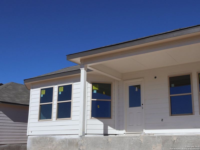 Exterior details and patio area of a home in Hunters Ranch, San Antonio (Image 20). Exterior details and patio area of a home in Hunters Ranch, San Antonio (Image 20).