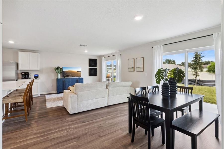 Furnished interior view inside a new home in Magnolia Pointe, Umatilla (Image 28).