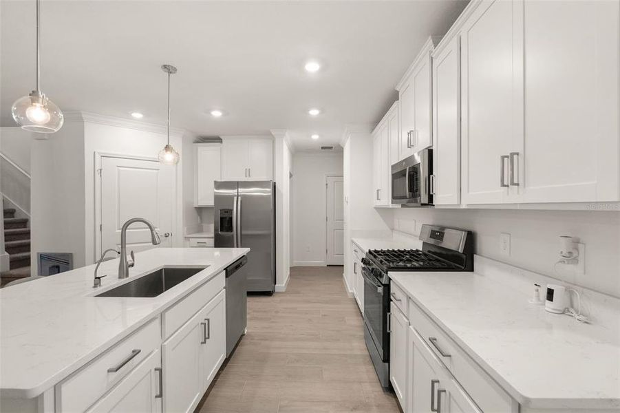 Furnished interior view inside a new home in Southshore Bay Active Adult, Wimauma (Image 9).