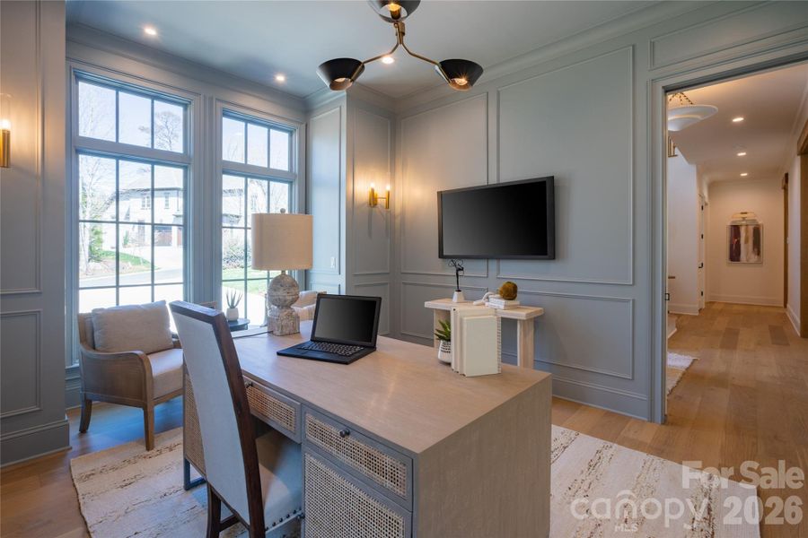 Furnished interior view inside a new home in , Charlotte (Image 13).