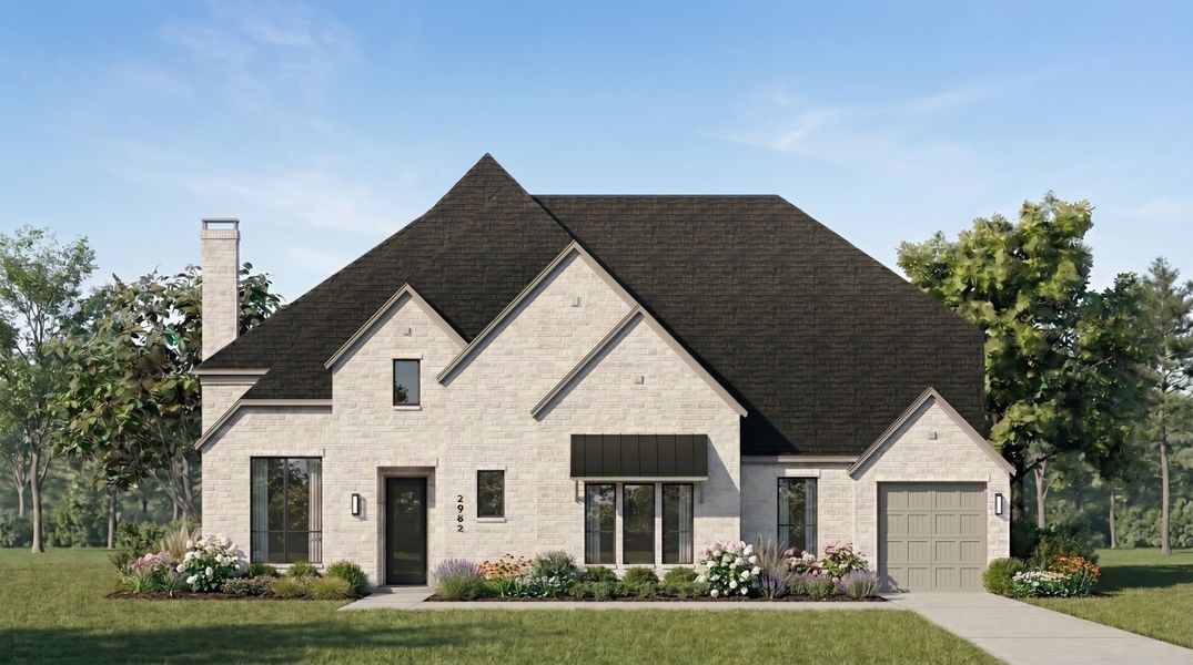 Representative Elevation - some options shown Representative Elevation - some options shown