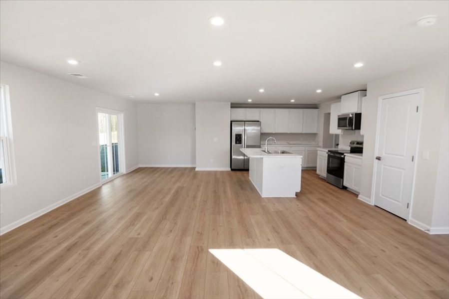 Spacious, unfurnished interior of a new home in Everly 2-Story, Spartanburg (Image 14).