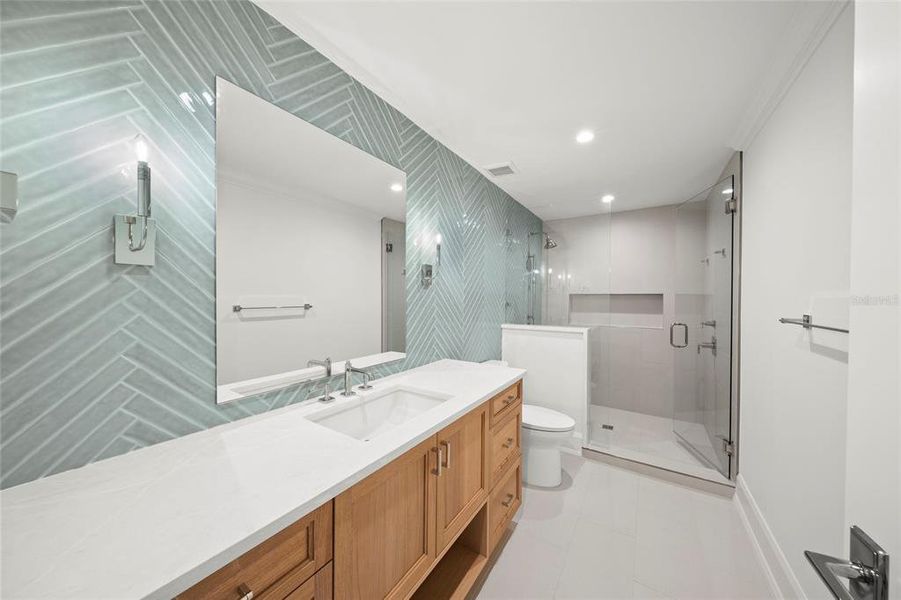 Furnished interior view inside a new home in , Holmes Beach (Image 36). Furnished interior view inside a new home in , Holmes Beach (Image 36).