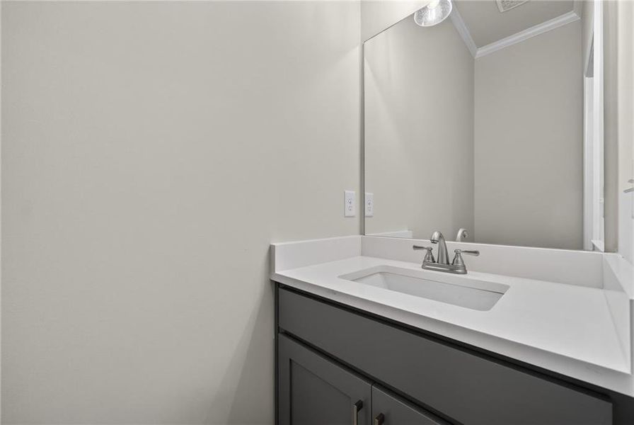 Close-up of interior finishes inside a home in , Loganville (Image 17).