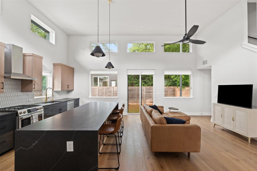 Furnished interior view inside a new home in , Austin (Image 3).