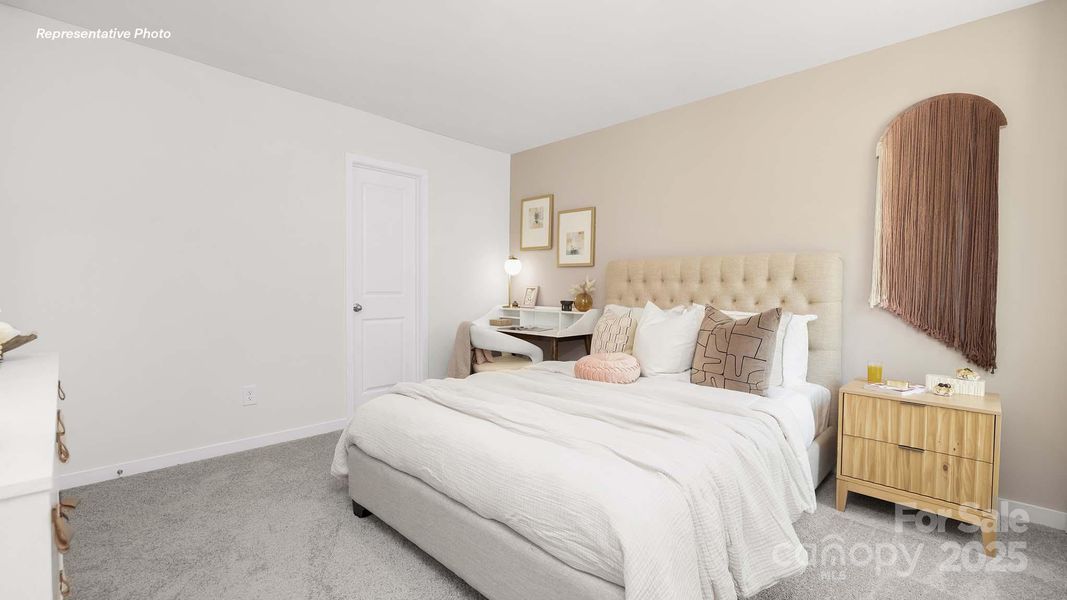 Furnished interior view inside a new home in The Hamptons at Hickory, Hickory (Image 30).
