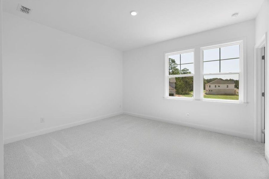 Spacious, unfurnished interior of a new home in Oakmead, Buford (Image 24). Spacious, unfurnished interior of a new home in Oakmead, Buford (Image 24).