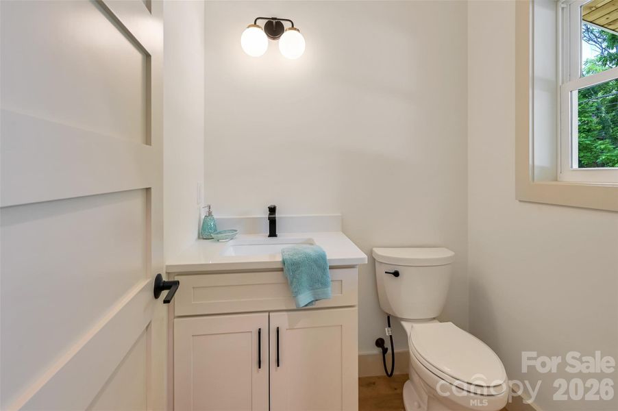 half bath on main