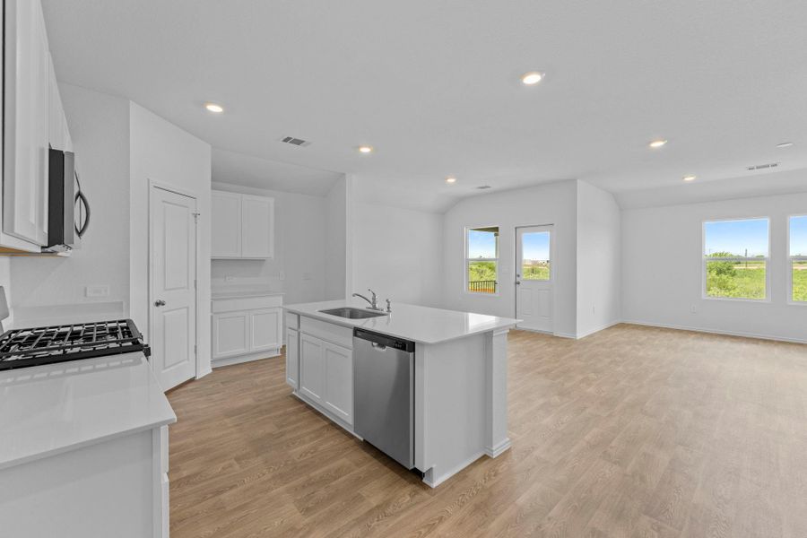 Furnished interior view inside a new home in Durango, Mustang Ridge (Image 5).