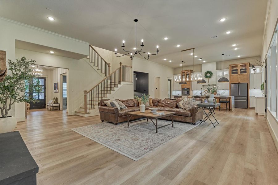 Furnished interior view inside a new home in , Montgomery (Image 35).
