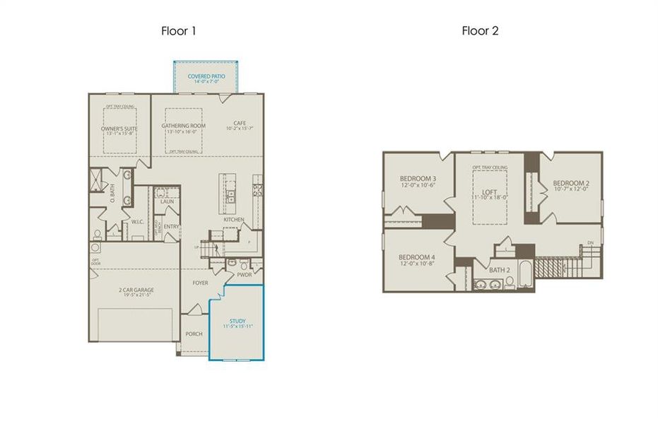 The Keller Floor Plan