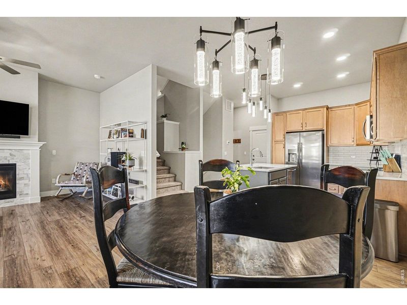 Furnished interior view inside a new home in , Loveland (Image 22).