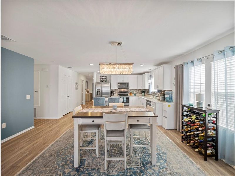 Furnished interior view inside a new home in Townsend Green, Denton (Image 11).