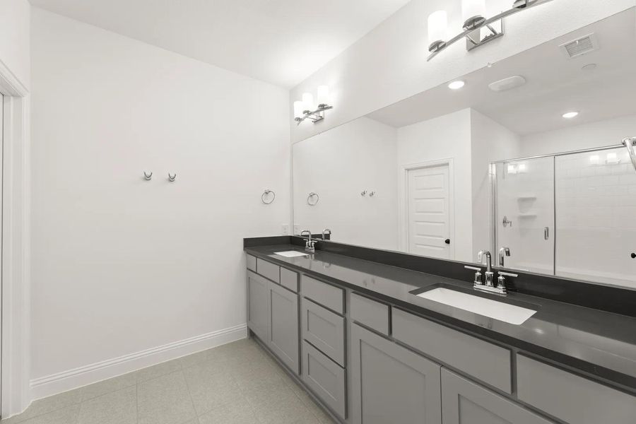 The Cyrus B Primary Suite Bathroom