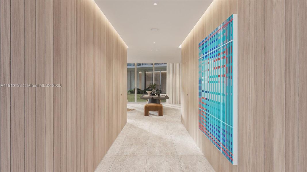 Furnished interior view inside a new home in , Miami (Image 14). Furnished interior view inside a new home in , Miami (Image 14).