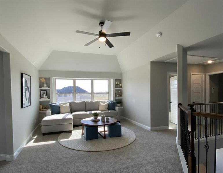 Furnished interior view inside a new home in , Crandall (Image 9).