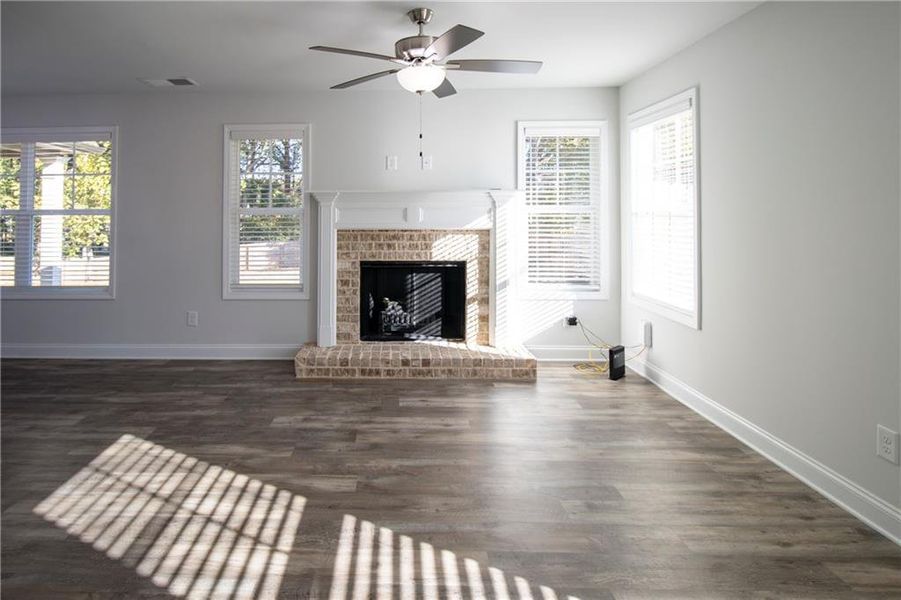Spacious, unfurnished interior of a new home in , Winder (Image 27). Spacious, unfurnished interior of a new home in , Winder (Image 27).