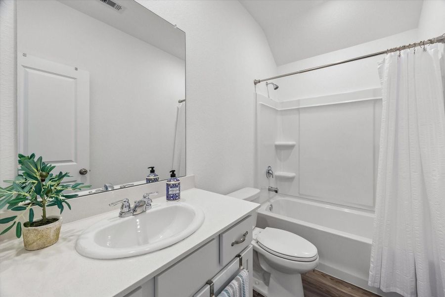 Furnished interior view inside a new home in , Magnolia (Image 9).