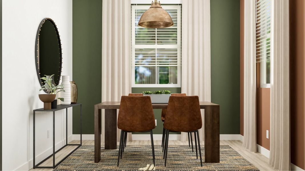 Furnished interior in a model home at Asante: Discovery 2.1 & 2.13 in Surprise (Image 33).