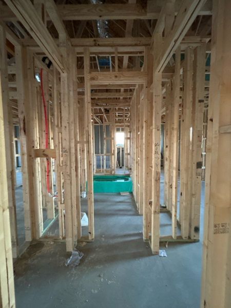 In-progress construction of a new home in Creekview Addition, Van Alstyne, TX (Image 11). In-progress construction of a new home in Creekview Addition, Van Alstyne, TX (Image 11).