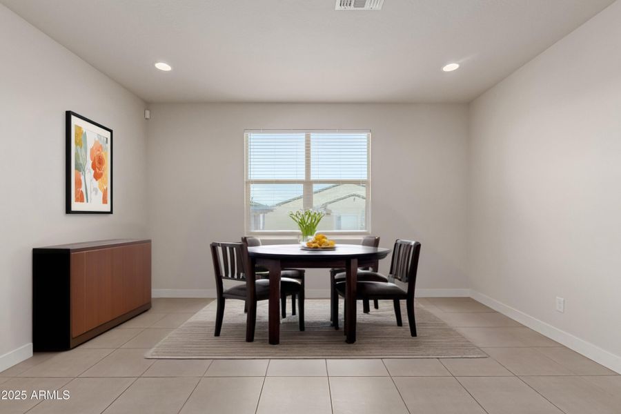 Dining Room - Virtually staged