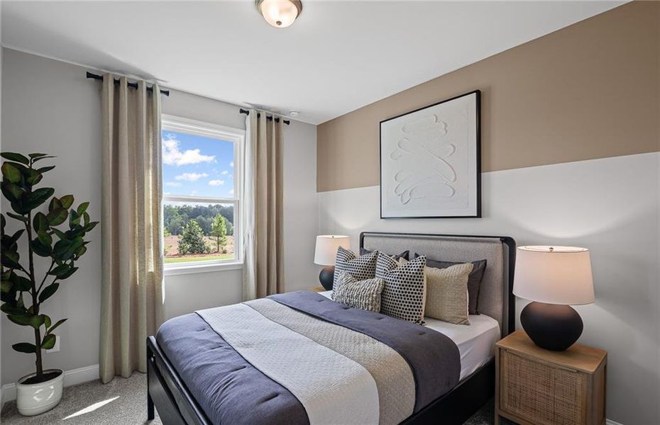 Furnished interior view inside a new home in Overland, Locust Grove (Image 14).