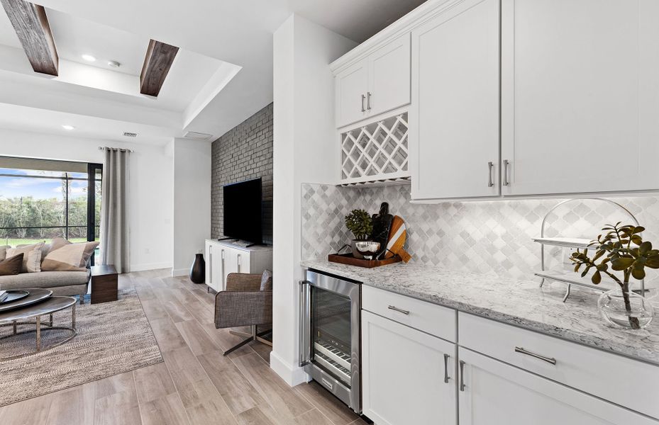 Furnished interior view inside a new home in Costa Pointe, Vero Beach (Image 10). Furnished interior view inside a new home in Costa Pointe, Vero Beach (Image 10).