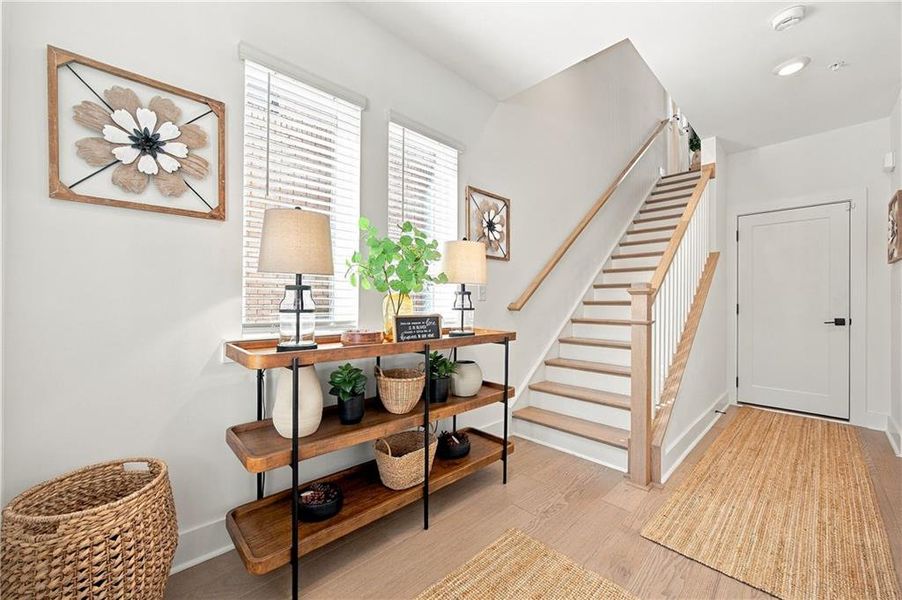 Furnished interior view inside a new home in , Alpharetta (Image 15). Furnished interior view inside a new home in , Alpharetta (Image 15).