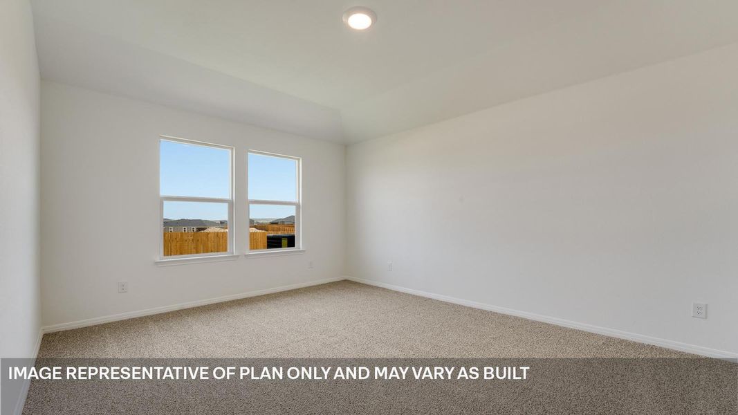 Spacious, unfurnished interior of a new home in Southgrove, Kyle (Image 12).