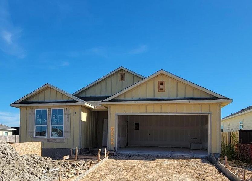 In-progress construction of a new home in Cloverleaf, Austin, TX (Image 33).