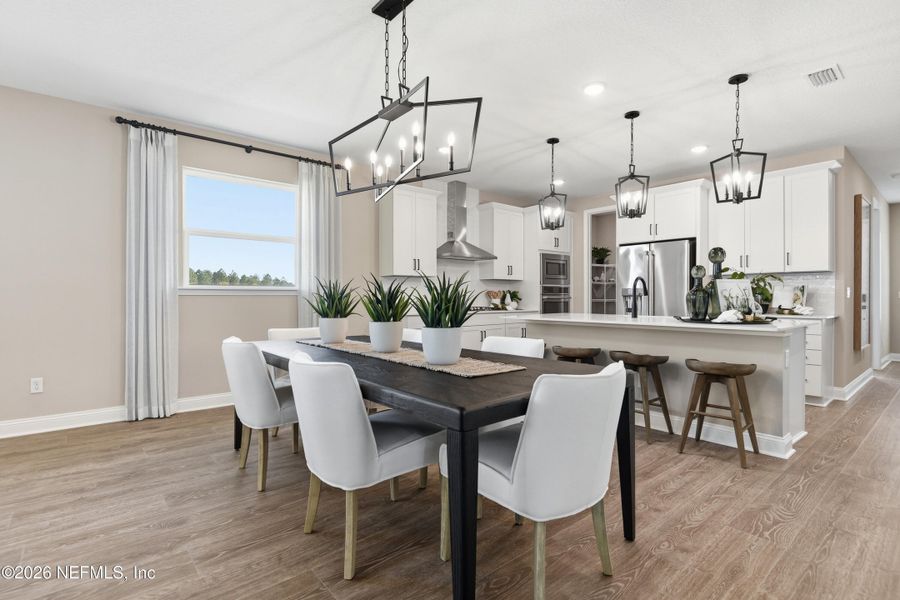 Furnished interior view inside a new home in Elm Ridge, St. Augustine (Image 16).