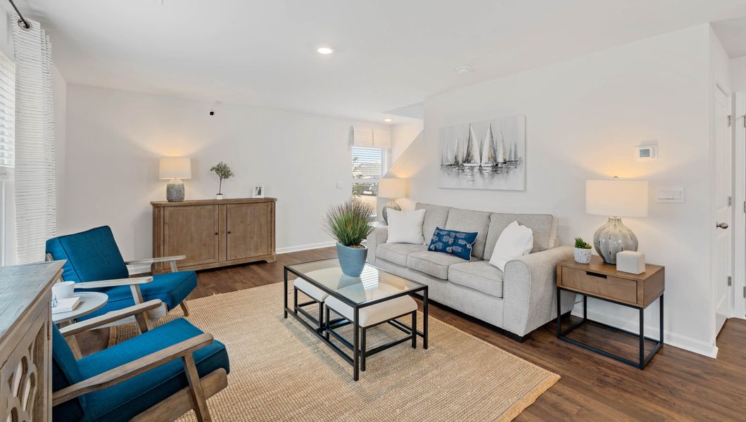 Furnished interior view inside a new home in Bentley Park, Greenwood (Image 19).