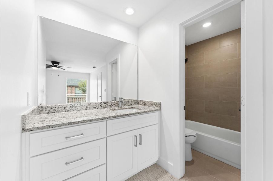 Furnished interior view inside a new home in , Houston (Image 3).