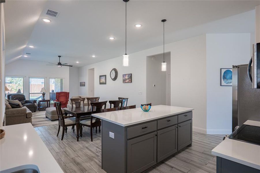 Furnished interior view inside a new home in The Oasis at North Grove 60-70, Waxahachie (Image 10). Furnished interior view inside a new home in The Oasis at North Grove 60-70, Waxahachie (Image 10).